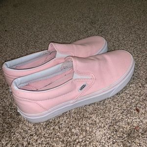 Pink Slip-On Vans